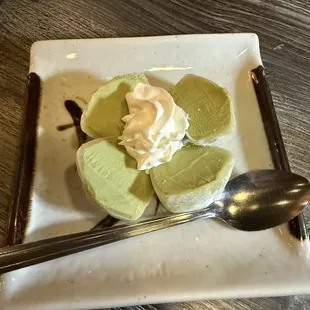 Green Tea Mochi Ice Cream