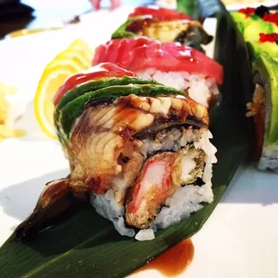 sushi, sashimi, sushi and sashimi, food