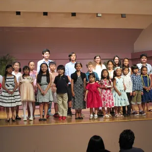 Studio Recital at Orvis Audiorium at University of Hawaii in Manoa.