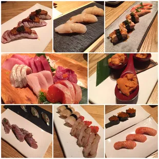 sushi and sashimi
