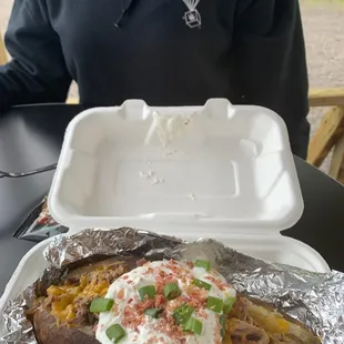 Friday is Baked potato day :) 4/21/23