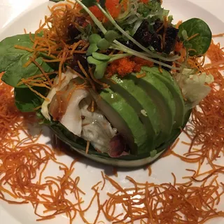 Salmon Skin Salad