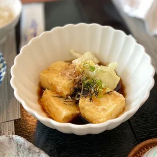 Agedashi Mochi Tofu
