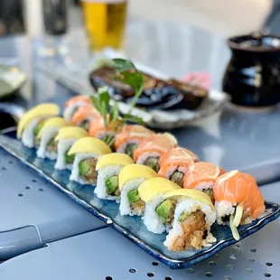 Spicy Mango Roll and Atlantic Roll