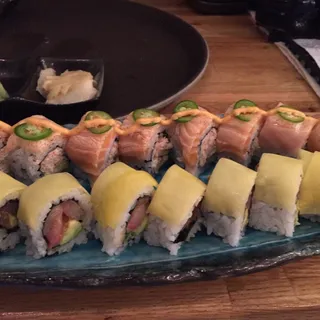 Seared Salmon Belly Roll