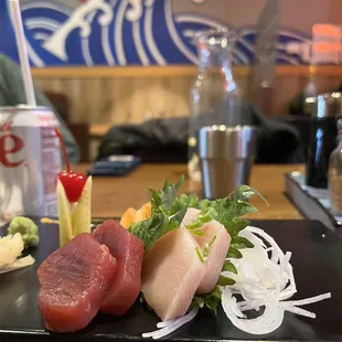 Sashimi lunch