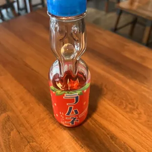 Strawberry ramune