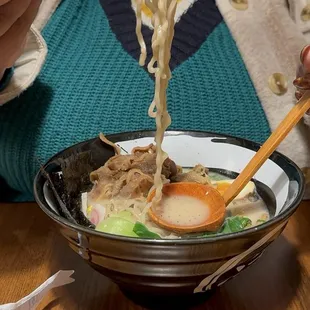 A perfect day for some hot delicious ramen.