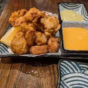The karage for the karage ramen