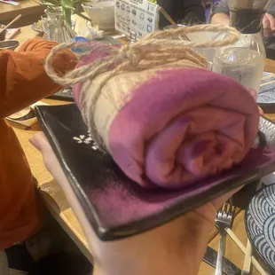 Ube Towel Cake