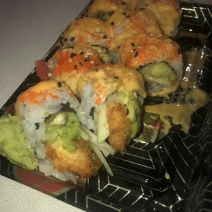 Tampa roll sushi