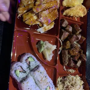 Hibachi Bento Box
