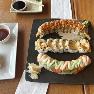 food, sushi, sashimi, sushi and sashimi