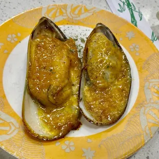 Baked Mussels