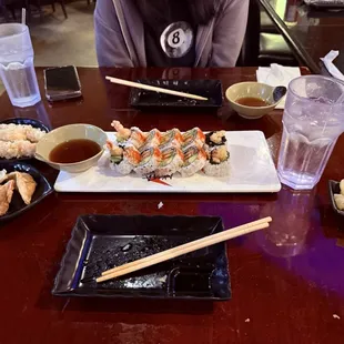 food, sushi and sashimi
