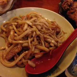 Chicken Fried Udon Teppanyaki