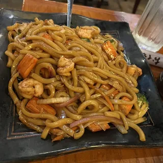 Seafood Fried Udon Teppanyaki