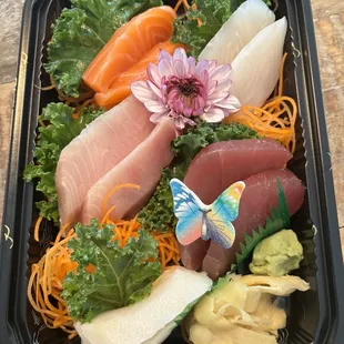 Sashimi lunch special