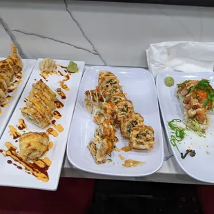 sashimi, sushi and sashimi, food, sushi