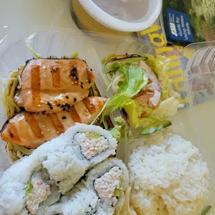 2 Item Bento was decent ($16.99 on doordash)