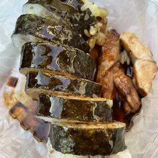 Chicken teriyaki roll