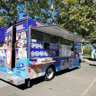 Food truck at Santa Clara 4th of July Celebration