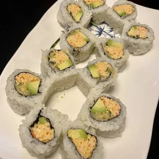 2 Spicy California rolls