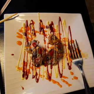 7. Crazy Volcano Roll Special