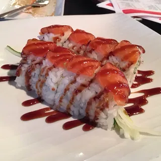 18. Pink Dragon Roll Special