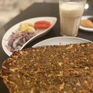 Took home lahmacun for my husband and he loved it