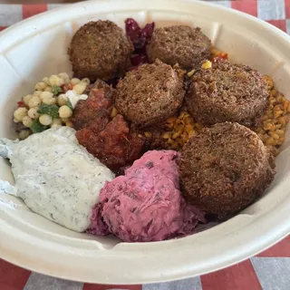 Akivva's Signature Falafel Bowl