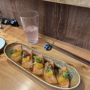 Salmon Carpaccio