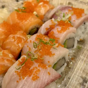 food, sushi and sashimi