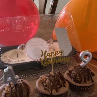 Gluten Free German Chocolate Cupcakes
