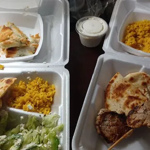 Just had some good Greek takeout, I would return here.