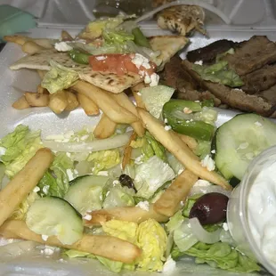 #15. Combination Platter  There was a roach in my girlfriends food look closely