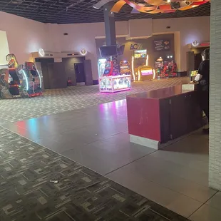Inside the lobby