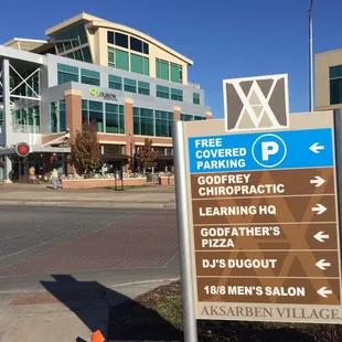 Good signage
