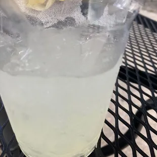 Lemon drop on the rock