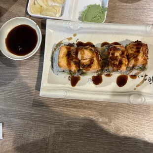 Baked Salmon Roll