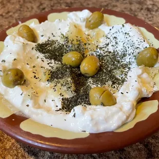 Labneh With Garlic