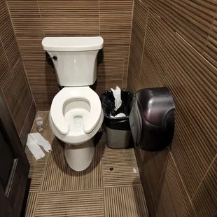 Dirty bathroom