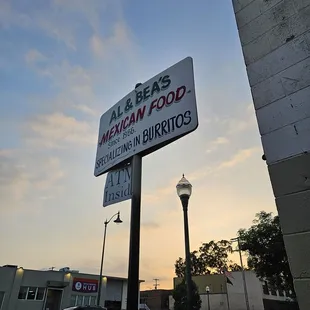 a street sign