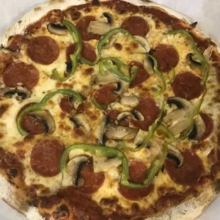 pizza, food