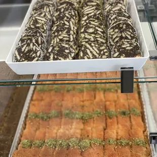 Lazy cake, Knafeh fingers