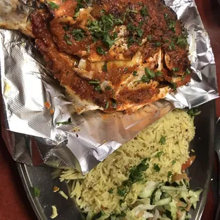 Pomfret Fish Baked