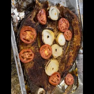Fish Masgouf (takes little over an hour to prepare)