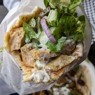 11. Gyro Chicken Sandwich