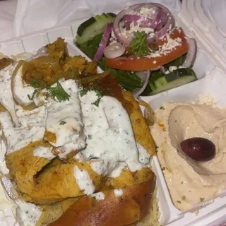 18. Gyro Chicken Plate