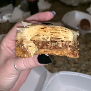 Baklava with walnuts
